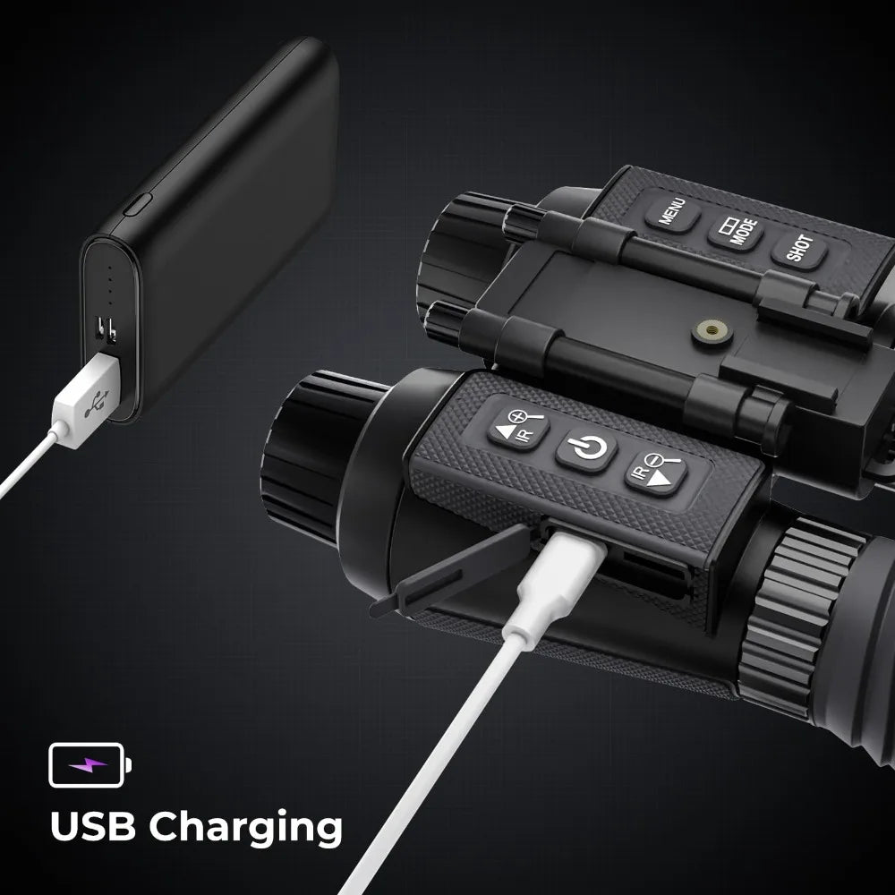 NITERUS NV8300 4K Night Vision Goggles Binoculars With 8X Zoom