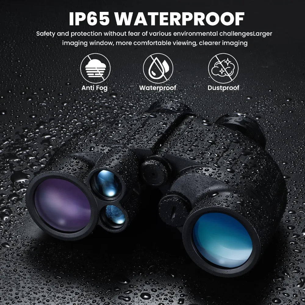 NITERUS Binoculars with Rangefinder and Compass IP65 Waterproof