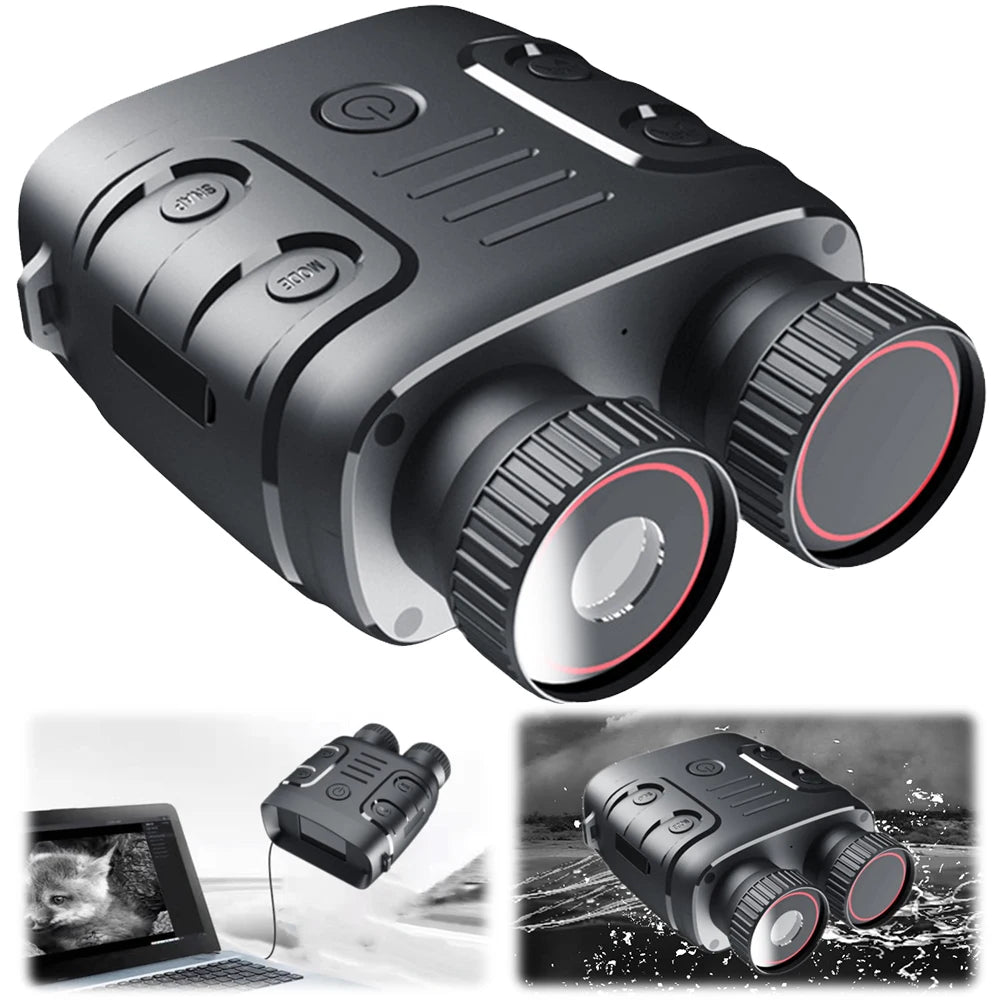 Infrared Digital Night Vision Binoculars 1080P With 300M Range