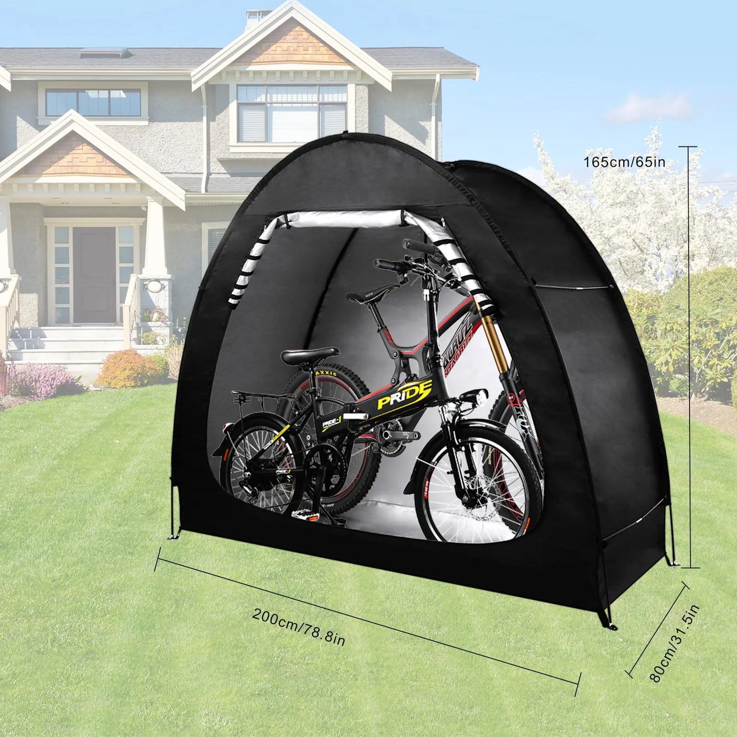 Outdoor Storage Bicycle Shelter Foldable Portable Waterproof Tent