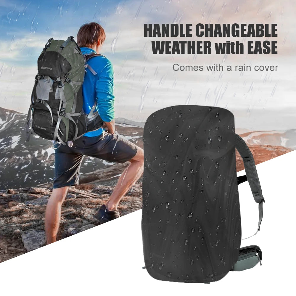 WEST TUNE Explorer Internal Frame Backpack Rain Cover
