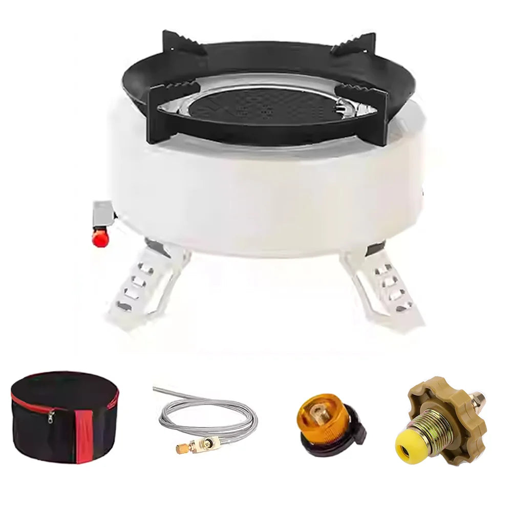 Portable Outdoor Burner Stove For Camping With Piezo Igniter