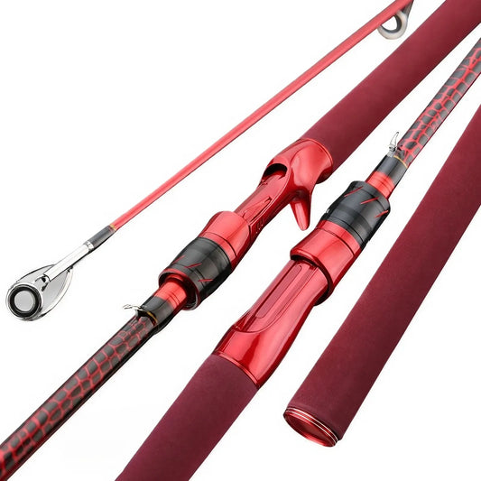 Carbon Fiber Fly Fishing Rod With Ceramic Guides For Freshwater