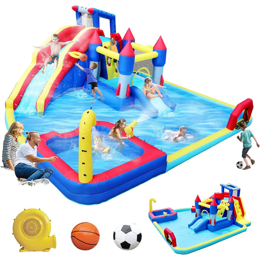 Twister CK 10 in 1 Inflatable Water Playground for Kids