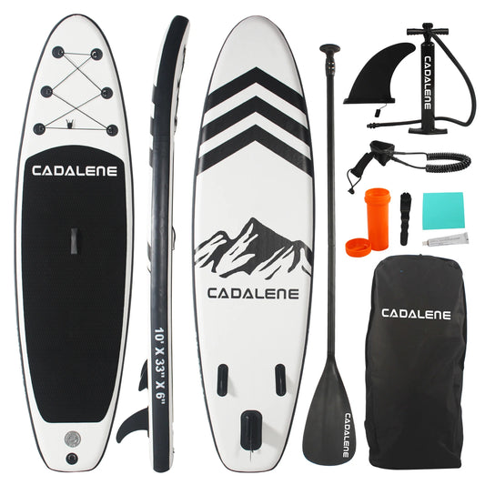 CADALENE Inflatable Stand Up Paddle Board With Anti Slip Deck