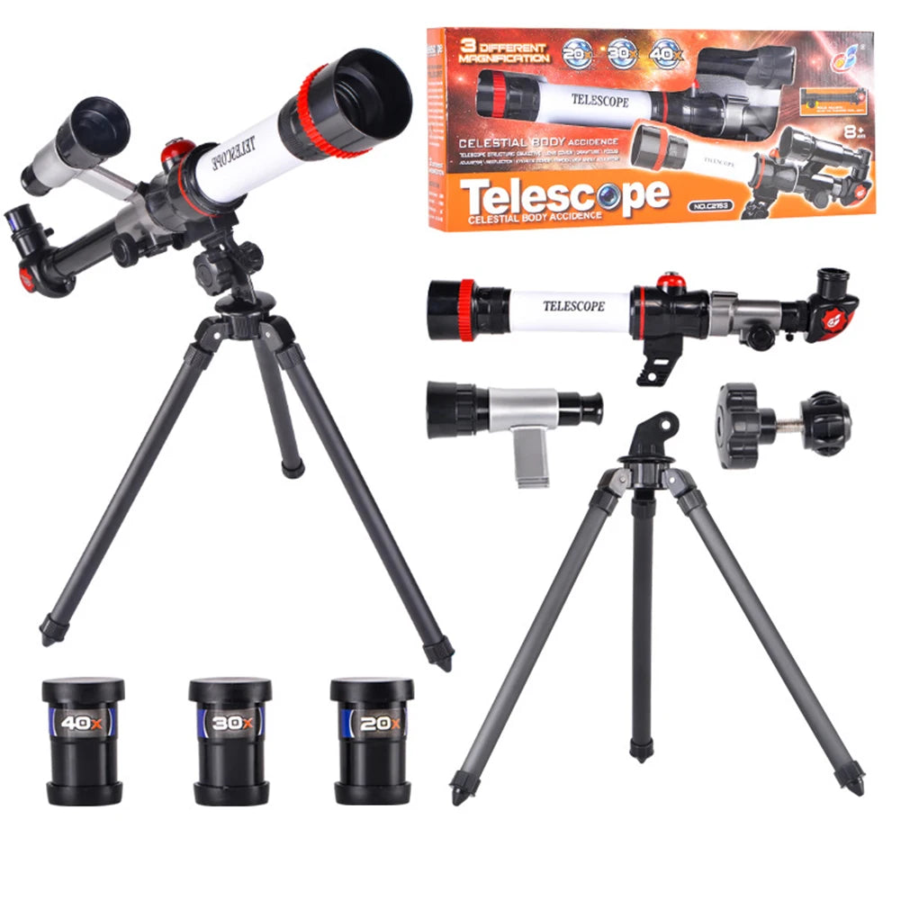 JOCESTYLE 20x Monocular Telescope for Stargazing Teaching Aids