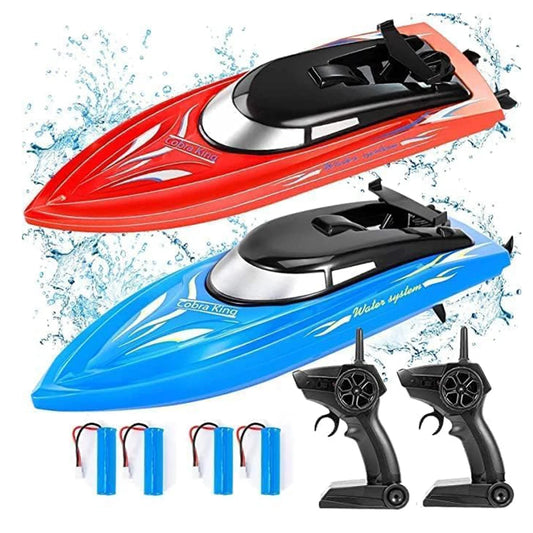 HobbyLane 2 Pack RC Boat Remote Control Speed Boat