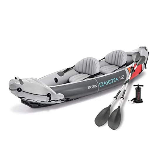 XMSJ Dakota K2 Inflatable Kayak Set With Oars And Pump